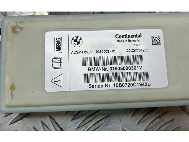 Блок подушек безопасности 9350003, 31935000301V BMW X5 F15