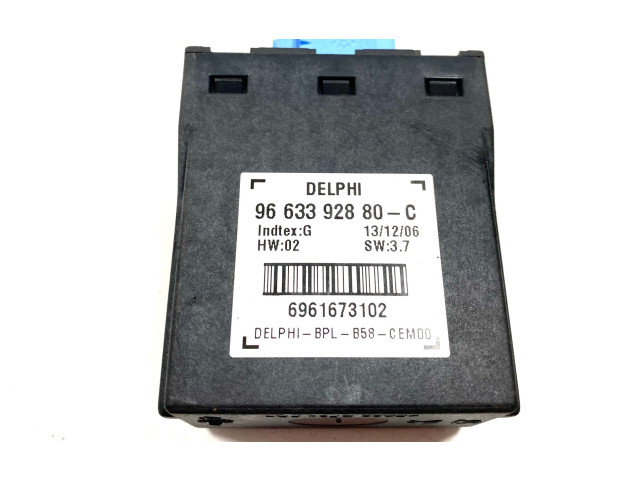 рейка Колонка рулевая 9663392880, 9663392880 Citroen C4 I Picasso 2006 - 2013 года