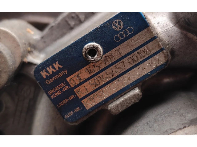 Турбина Volkswagen Jetta VI 03C145701T для двигателя CAVA