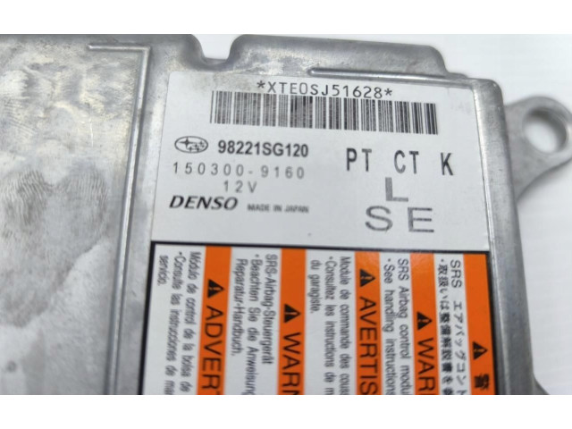Блок подушек безопасности 98221SG120   Subaru Forester SJ