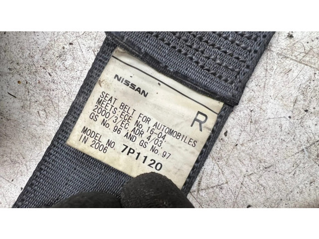 Задний ремень безопасности