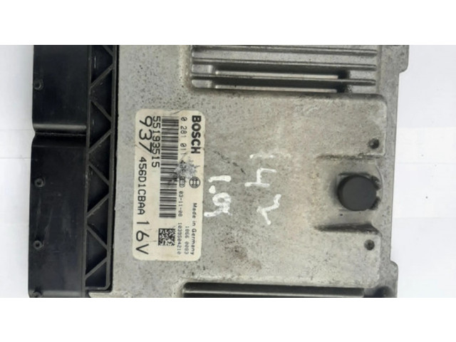 Блок управления двигателя 55193515, 0281011429 Alfa Romeo 147