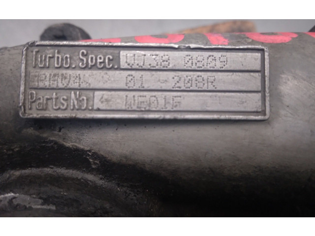  Турбина Ford Ranger  WE01F   для двигателя WL      