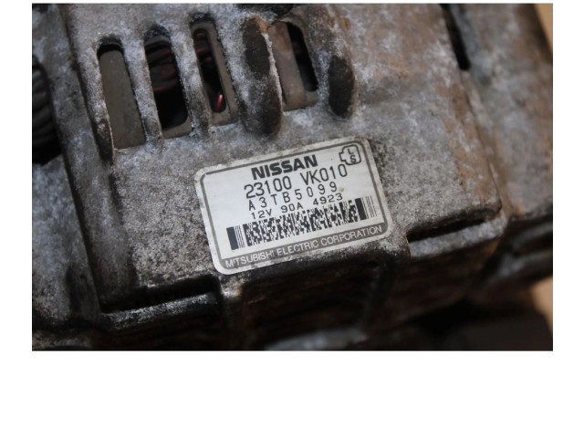 Генератор 23100VK010   Nissan Navara D22      