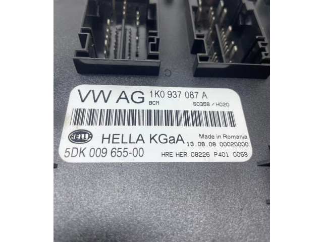 Блок комфорта 1K0937087A, 5DK00965500   Skoda Superb B6 (3T)   