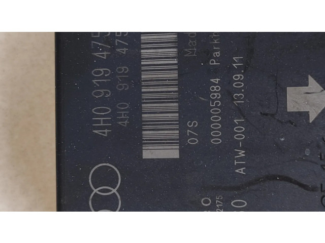 Блок подушек безопасности 4H0919475L, 4H0919475C Audi A7 S7 4G