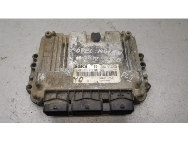 Řídící jednotka 0281011940, 8200311550 Opel Movano A 2006