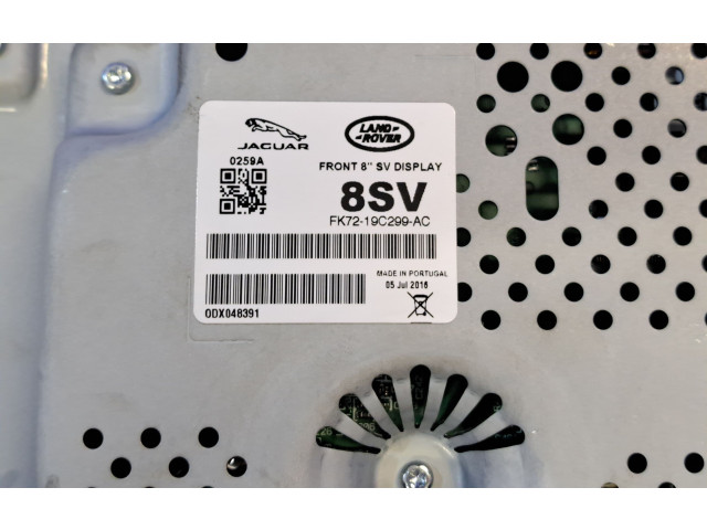 Дисплей FK7219C299AC Jaguar XJ X351