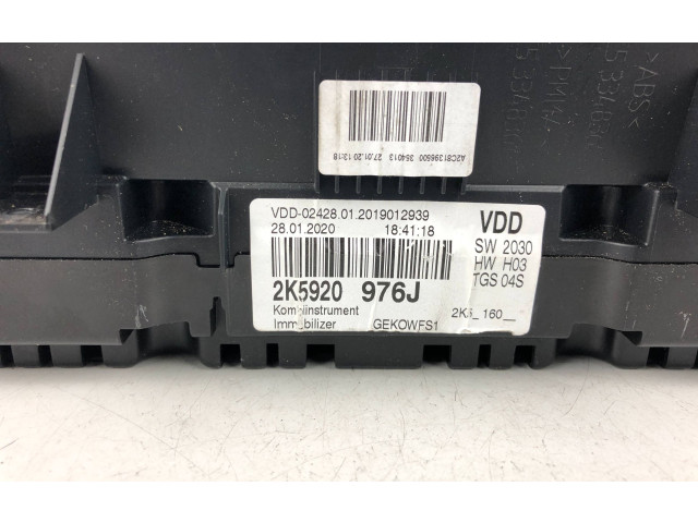 Панель приборов 2K5920976J Volkswagen Caddy