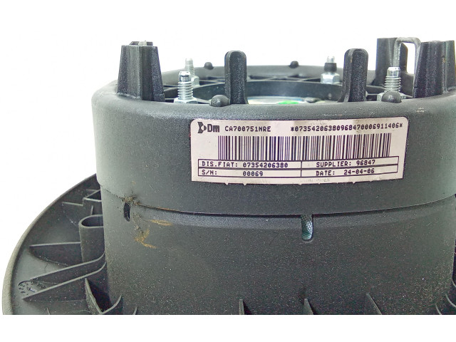 Подушка безопасности водителя 07354206380, 07354206380 Fiat Idea