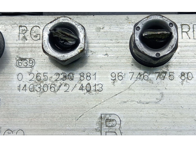 Блок АБС 9674677580, 0265230881   Peugeot  5008   -  года