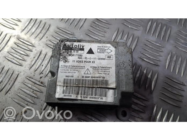 Блок подушек безопасности 9658177080, 603481900   Citroen C5