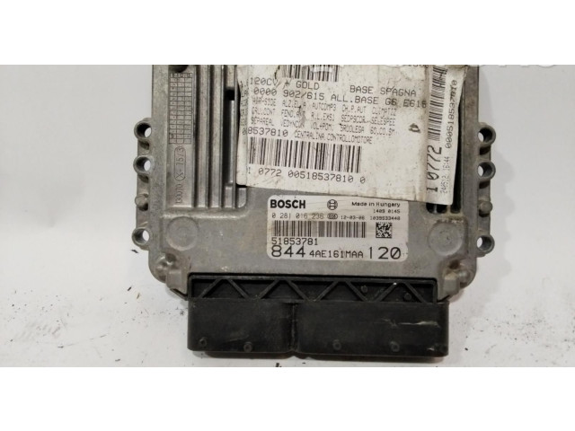 Блок управления двигателем Блок управления 0281016236 Lancia Delta III