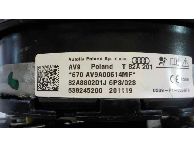 Подушка безопасности водителя 82A880201J6PS, 82A880201J   Audi A1