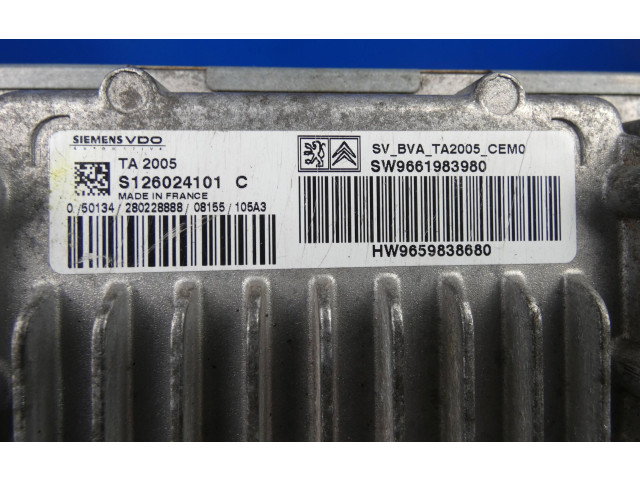 Блок управления коробкой передач 9659838680, 9661983980   Citroen C4 I