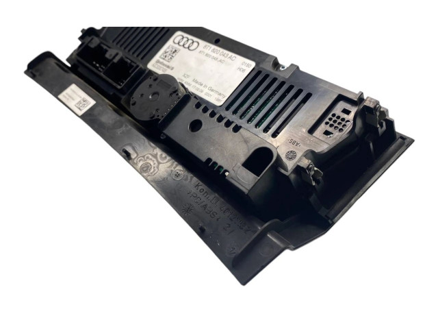 Блок управления климат-контролем 8T1820043AC, A2C53307435 Audi A5 8T 8F