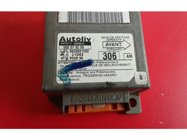 Блок подушек безопасности 550579200, 9633621280 Peugeot 306