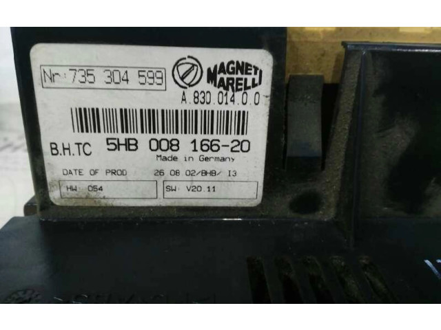 Steuergerät Klimaanlage 735304599, 0070010 Lancia Lybra