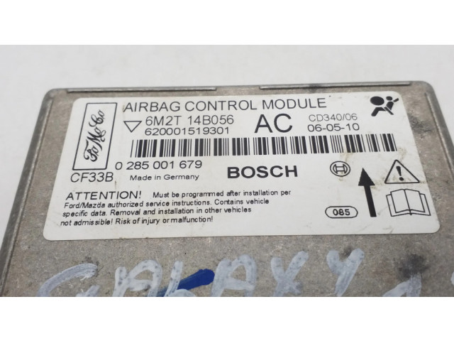 Блок подушек безопасности 6M2T14B056AC, 0285001679   Ford Galaxy