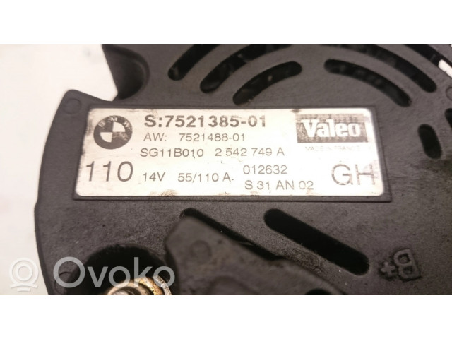 Генератор 7521385, 752138501 BMW Z4 E85 E86 2.0