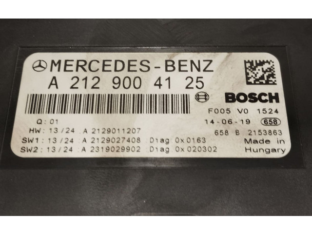   Pojistková skříňka A2129004125, J449   Mercedes-Benz CLS C218 X218 2014