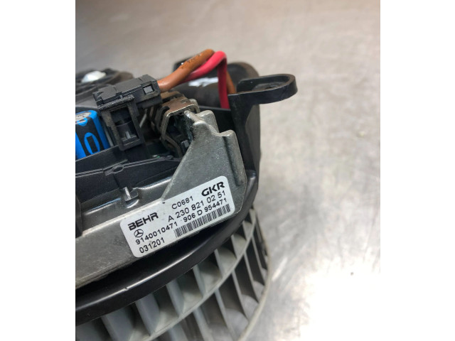 Вентилятор печки 2118300908   Mercedes-Benz E W211   