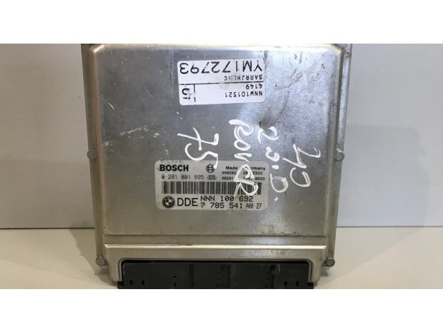Блок управления двигателя 7785541, 0281001895   Rover 75