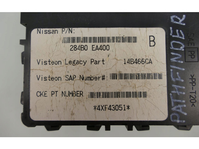 Блок комфорта 284B0EA400 Nissan Pathfinder R51