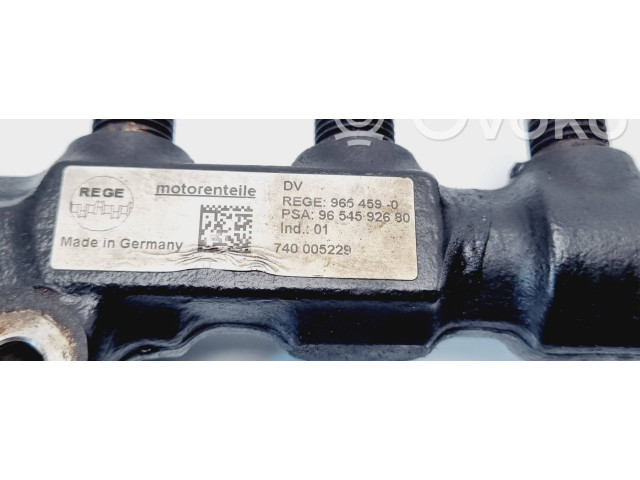 Топливная рампа 9654592680, 740005229 Citroen C4 I Picasso