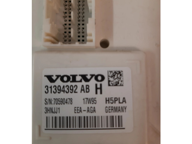 Блок комфорта 31394392 Volvo S90, V90