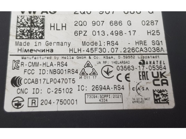 Блок управления 2Q0907686G, 2Q0907686G   Cupra Leon