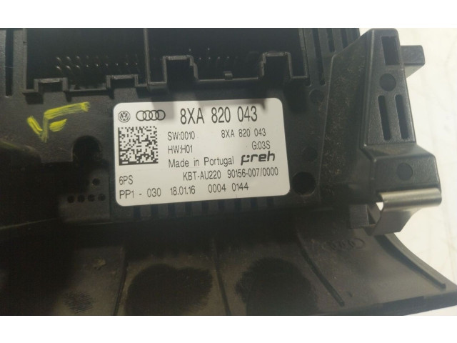 Блок управления климат-контролем 8XA8200436PS, 8XA820043 Audi A1