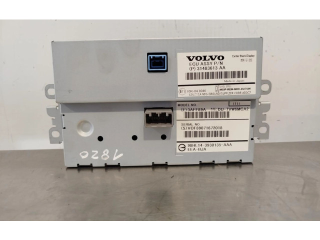 Дисплей 31483613 Volvo V40