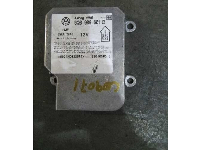 Блок подушек безопасности 6Q0909601C Skoda Fabia Mk1 (6Y)