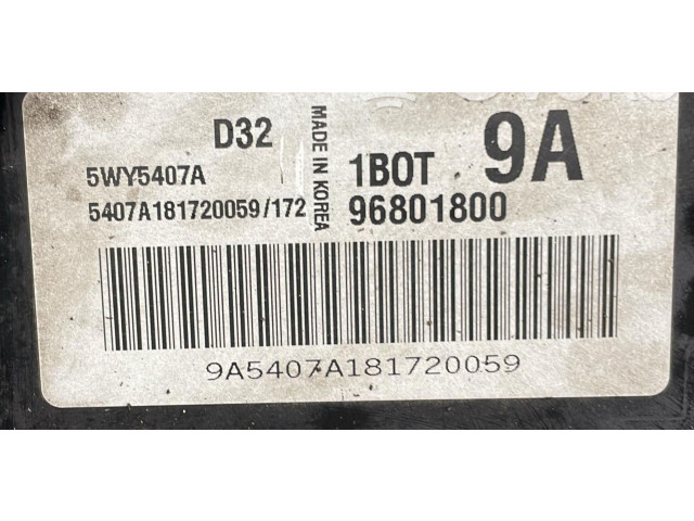 Комплект блоков управления Chevrolet Matiz