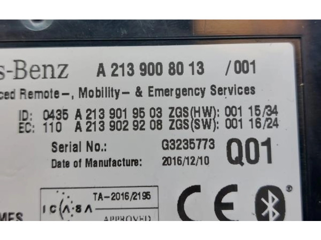 Vstřikovač A2139008013 Mercedes-Benz GLE AMG (W166 - C292)