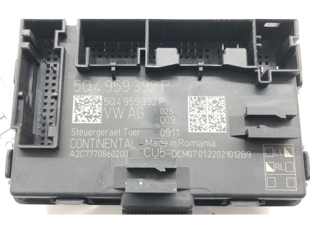 Блок управления 5Q4959392P Volkswagen Caddy
