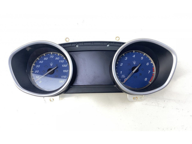 Панель приборов 670030639, 670030639 Maserati Ghibli