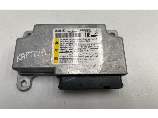 Блок управления надувных подушек 96838157, HC7UE04UD   Chevrolet Captiva