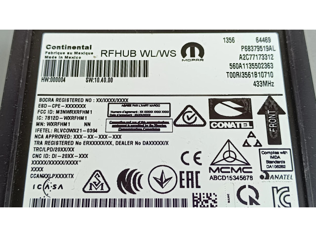 Блок управления P68379519AL   Jeep Grand Cherokee WL