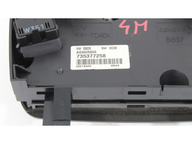 Блок управления климат-контролем 735377258, 735377258   Fiat Idea