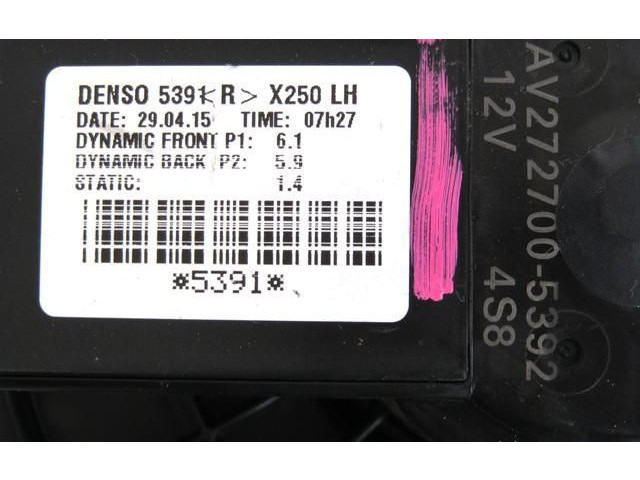 Вентилятор печки    AV272700-5392   Jaguar XF X250