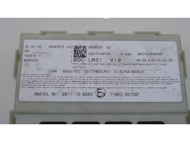 Комплект блоков управления 6808575 BMW X1 F48 F49