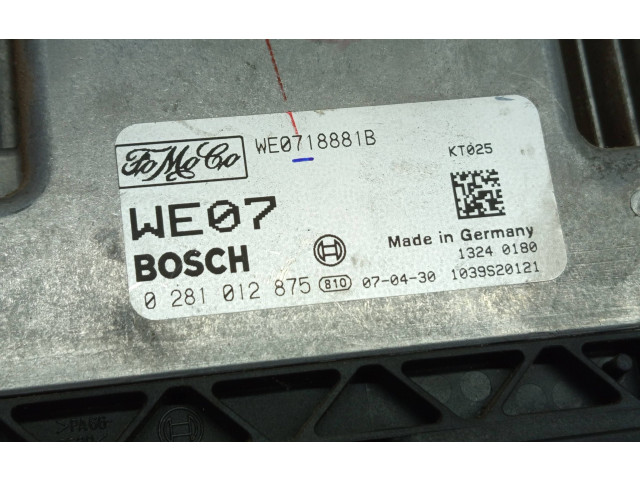 Блок управления двигателем Блок управления 0281012875, WE0718881B Ford Ranger