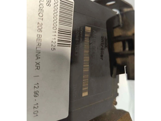 Jednotka ABS 10094811083 Peugeot 206+