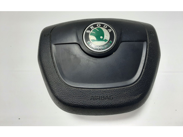 Подушка безопасности водителя 5J0880201K Skoda Fabia Mk2 (5J)