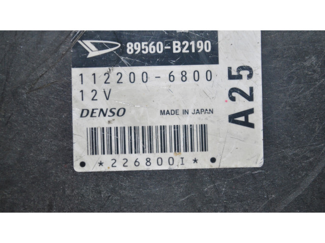 Блок управления двигателя 89560B2190   Daihatsu Cuore