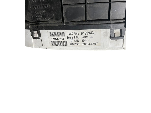 Панель приборов 9499943, 69294670T   Volvo XC90       