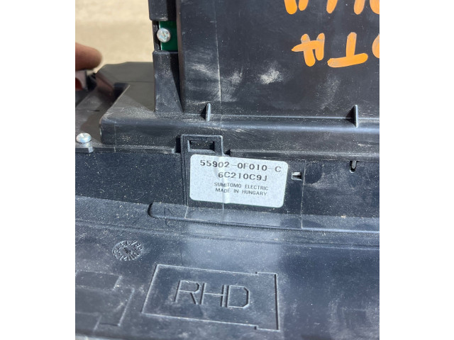 Блок управления климат-контролем 559020F010, 6C210C9J   Toyota Corolla Verso E121