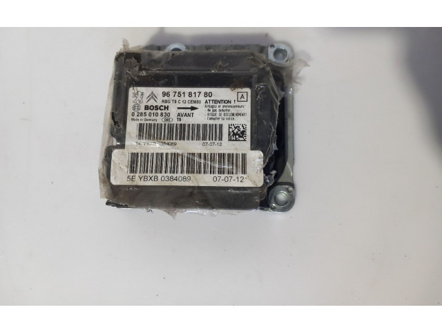 Блок подушек безопасности 9675181780   Peugeot 3008 I